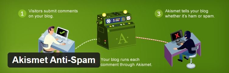 akismet anti spam wordpress plugin